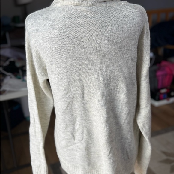 The Limited Soft Cream Cowl Neck Sweater - Picture 2 of 3
